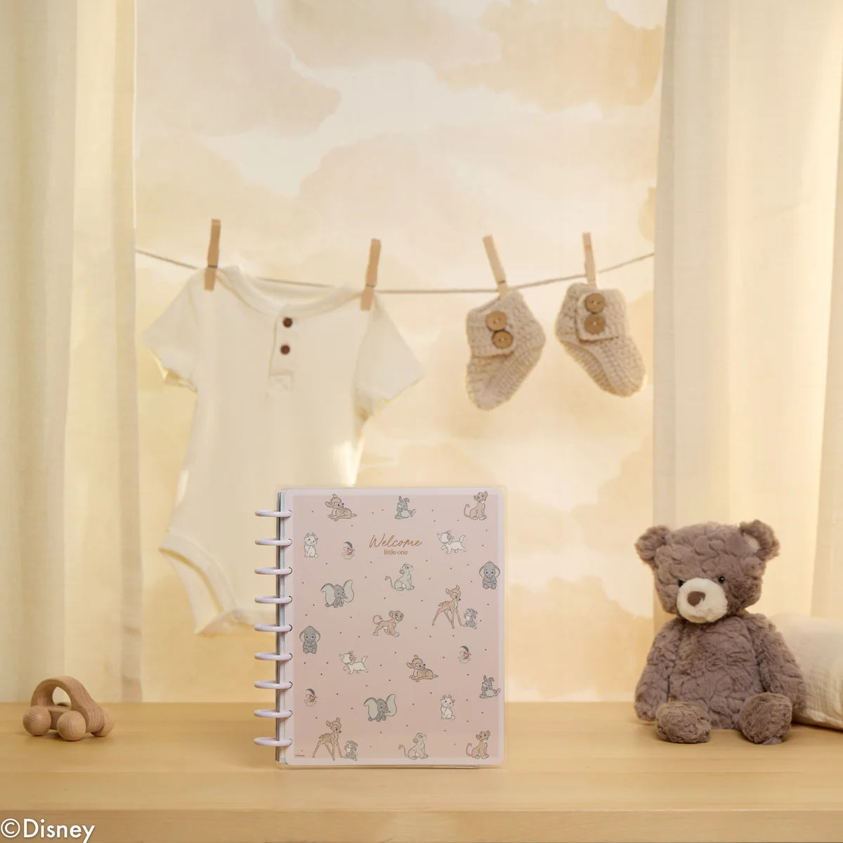 Undated Disney Welcome Little One Customizable Baby Planner - Classic Baby's First Year Layout - 12 Months - Image 19