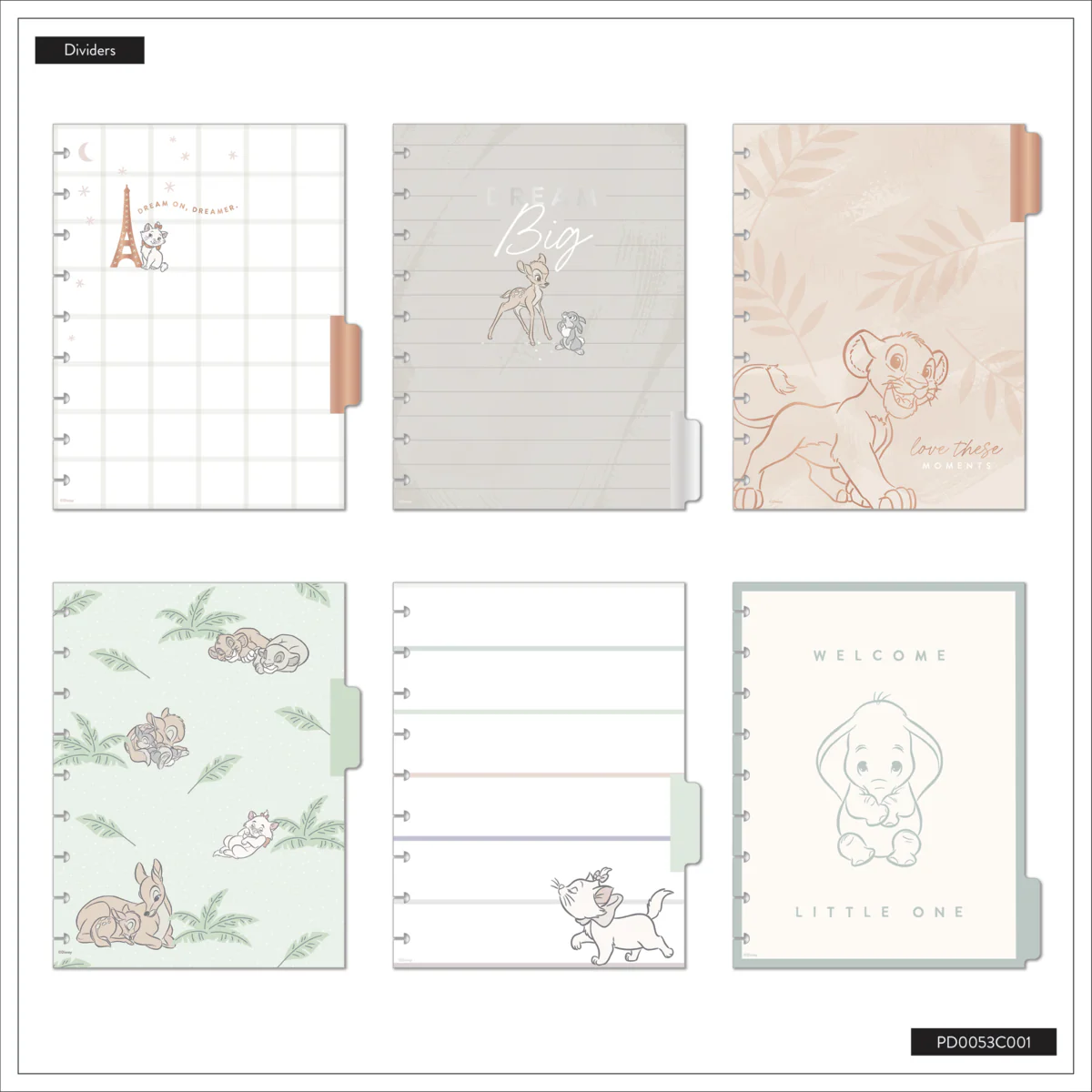 Undated Disney Welcome Little One Customizable Baby Planner - Classic Baby's First Year Layout - 12 Months - Image 21