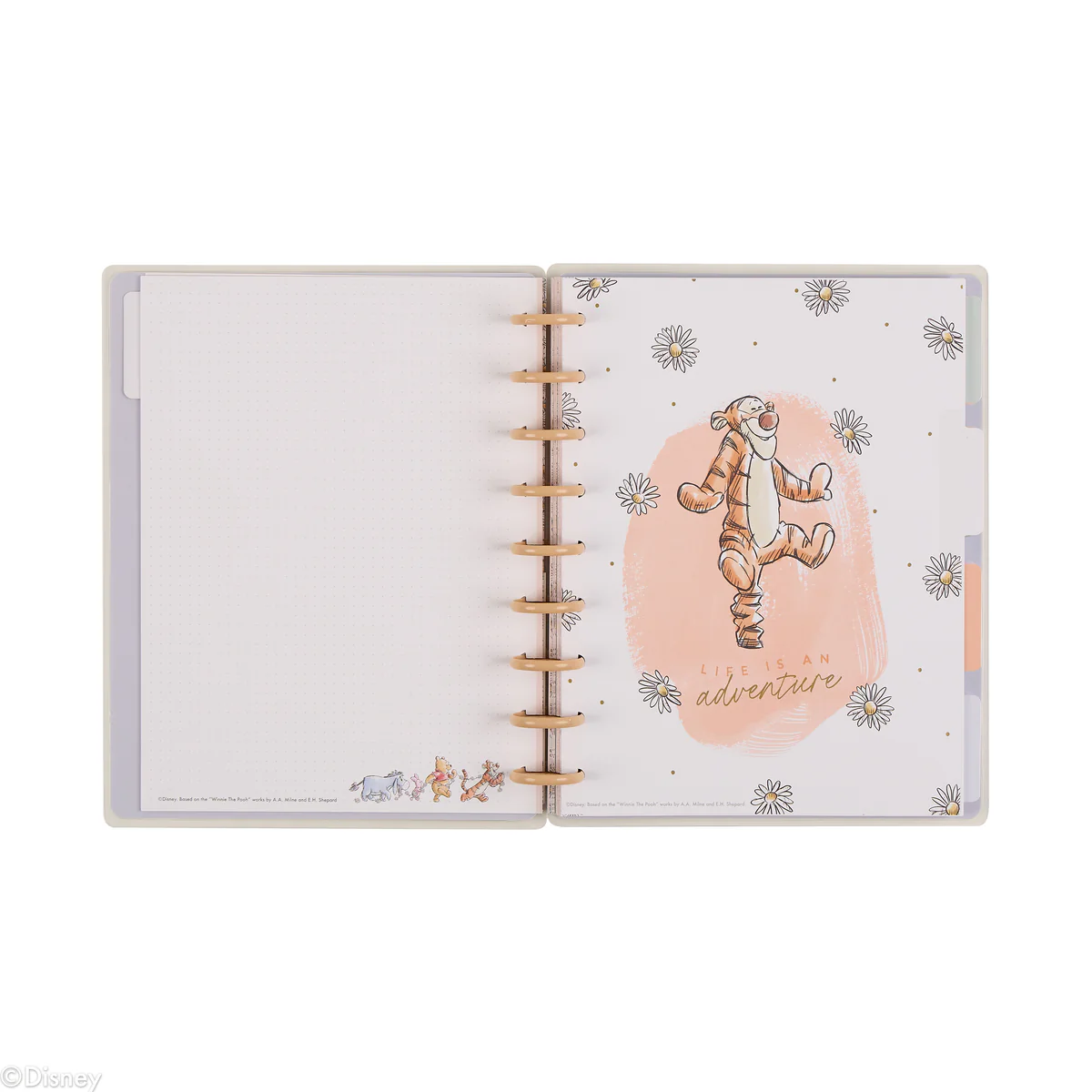 Undated Disney Winnie the Pooh Customizable Baby Planner -  Classic Baby's First Year Layout - 12 Months - Image 15