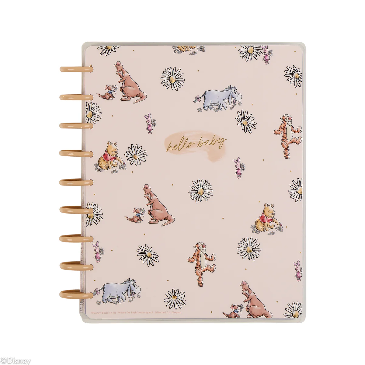 Undated Disney Winnie the Pooh Customizable Baby Planner -  Classic Baby's First Year Layout - 12 Months - Image 18