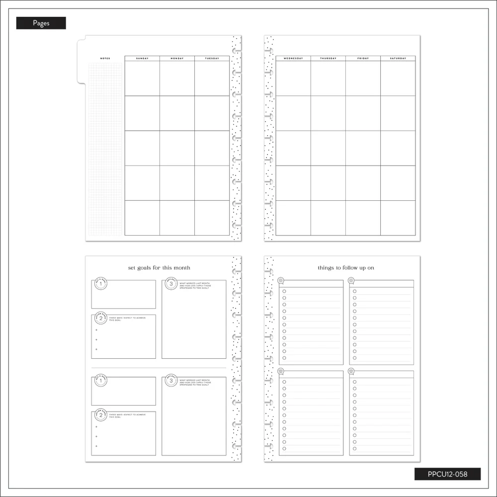 Undated Everybody's Business Happy Planner - Classic Productivity Layout - 12 Months - Image 10