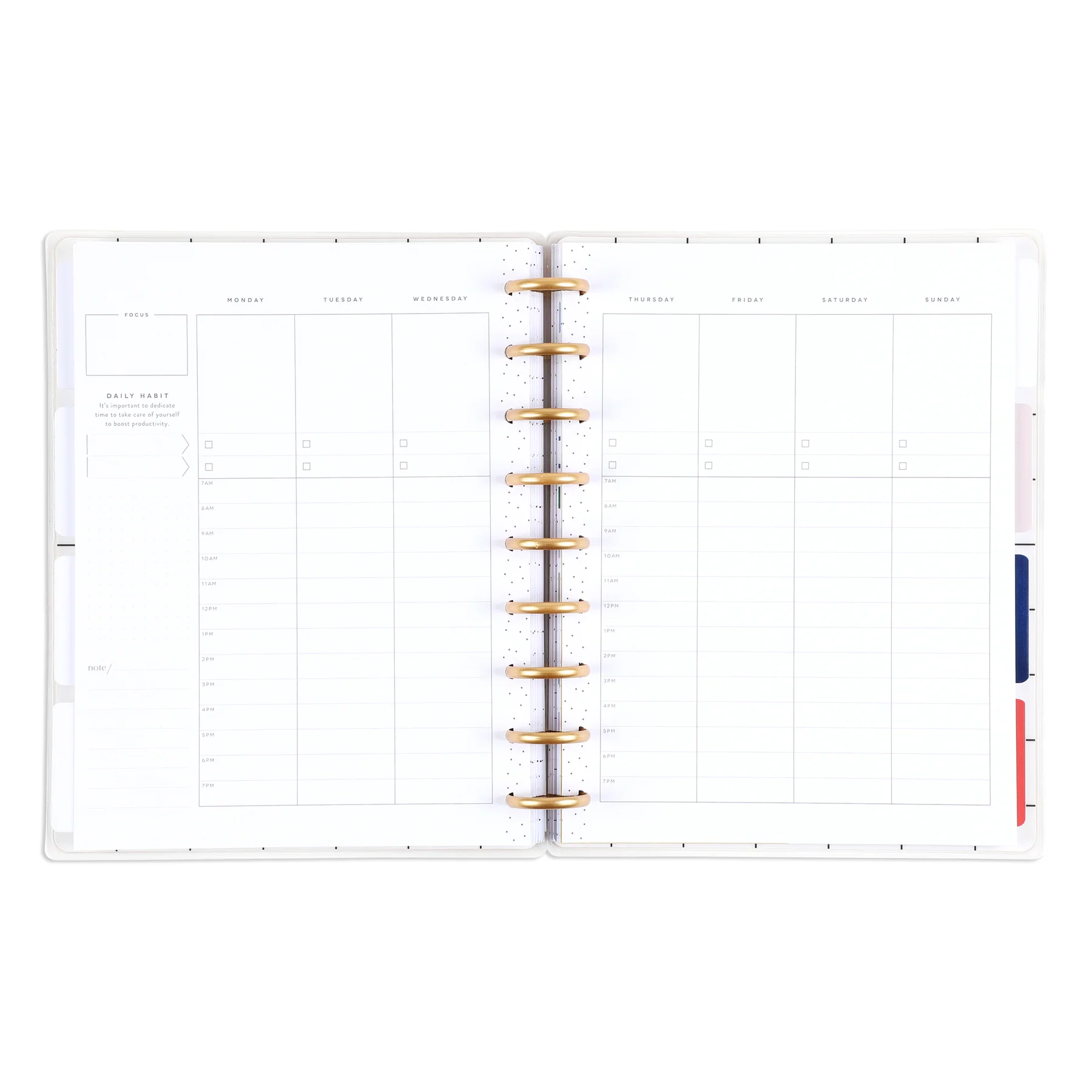 Undated Everybody's Business Happy Planner - Classic Productivity Layout - 12 Months - Image 5
