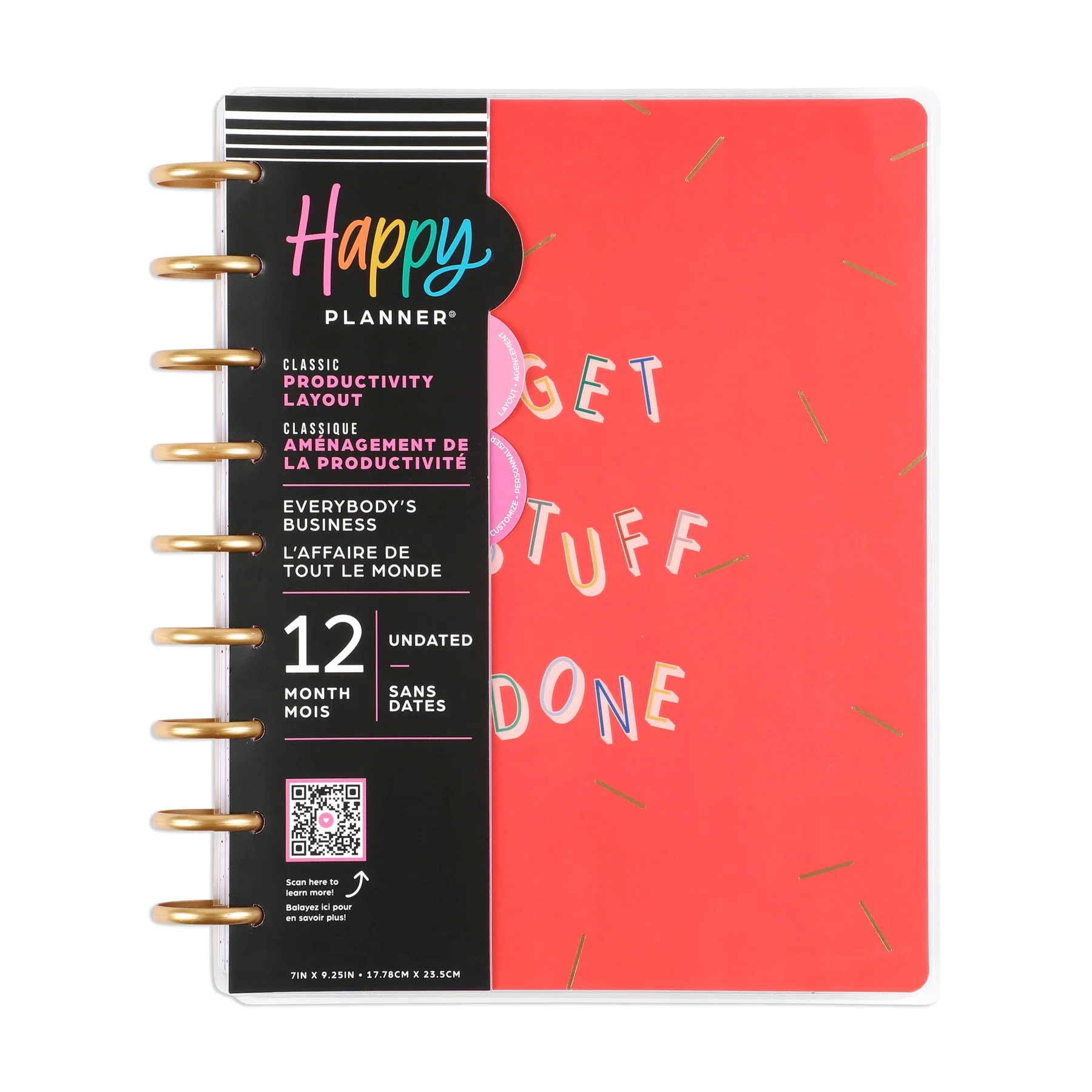Undated Everybody's Business Happy Planner - Classic Productivity Layout - 12 Months - Image 8