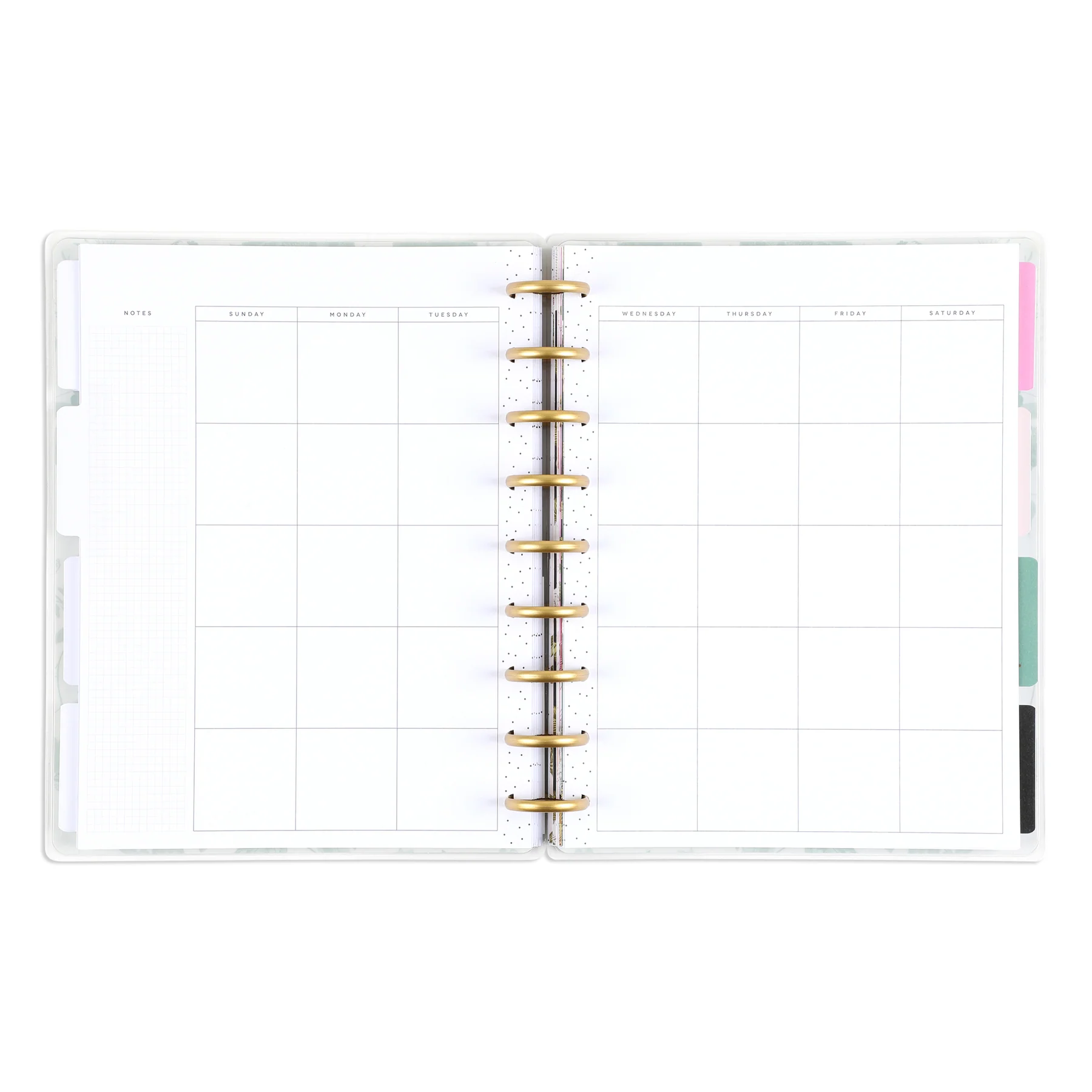 Undated Feathers & Flowers Happy Planner - Classic Vertical Layout - 12 Months - Image 5