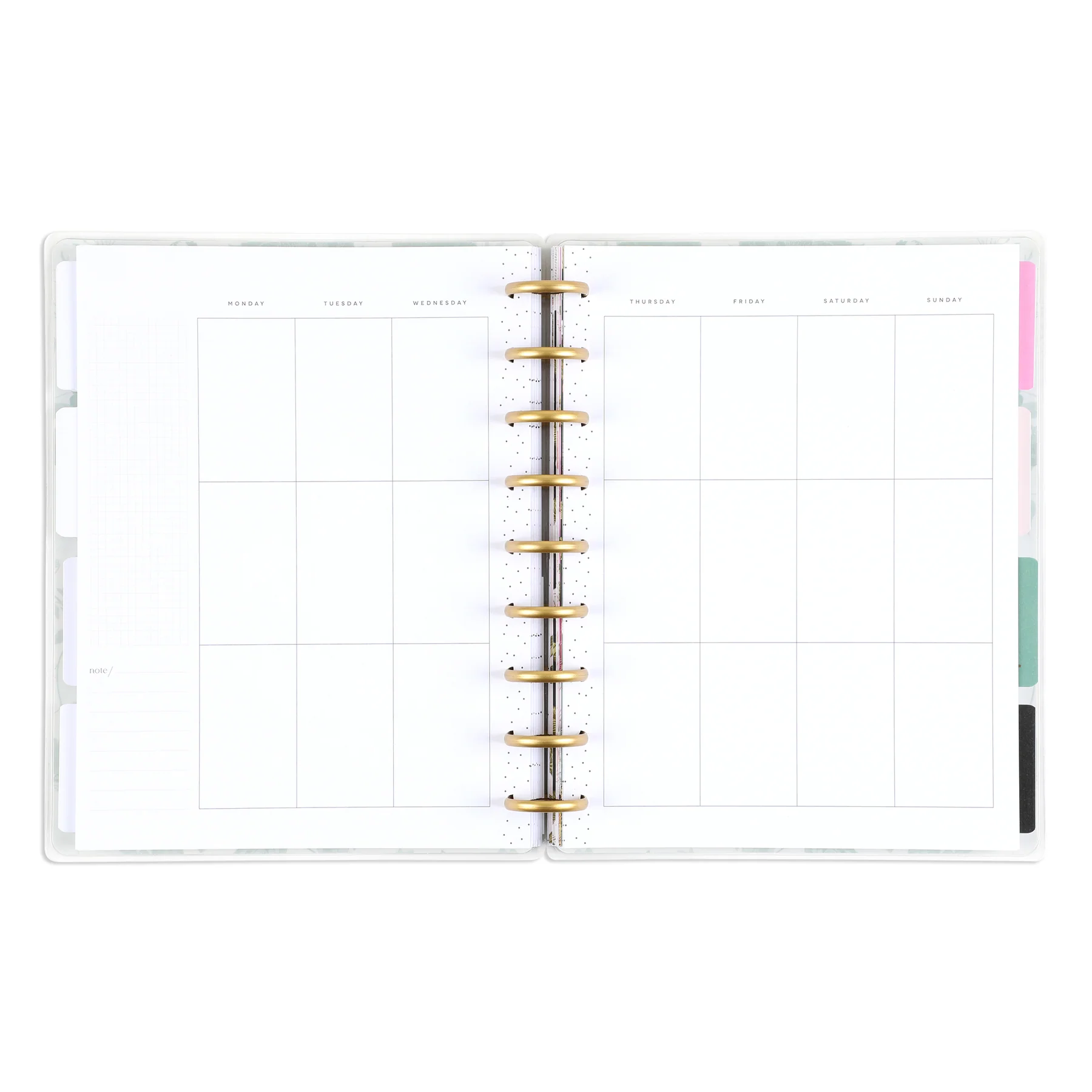 Undated Feathers & Flowers Happy Planner - Classic Vertical Layout - 12 Months - Image 6