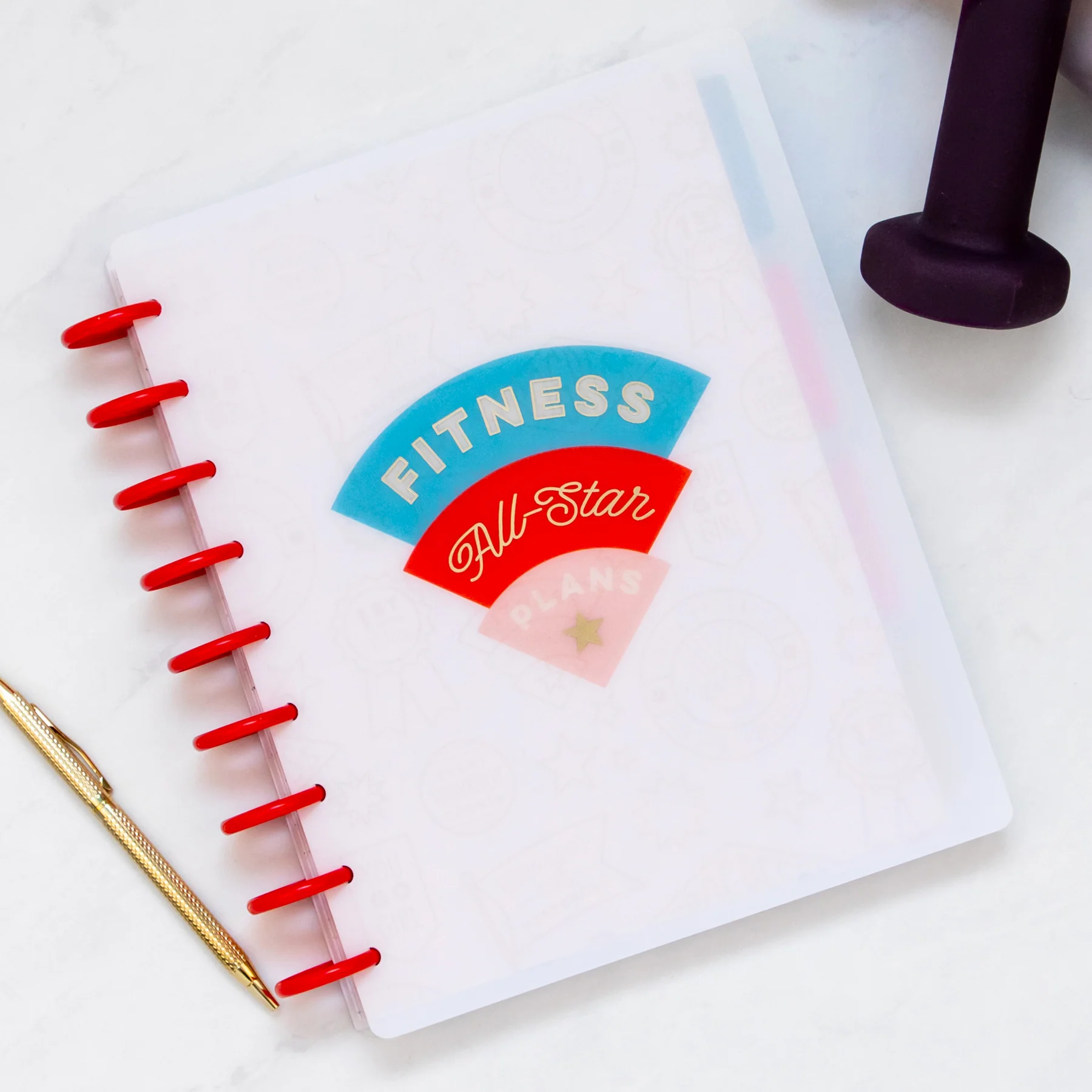 Undated Fitness All Stars Happy Planner - Classic Fitness Layout - 12 Months - Image 5