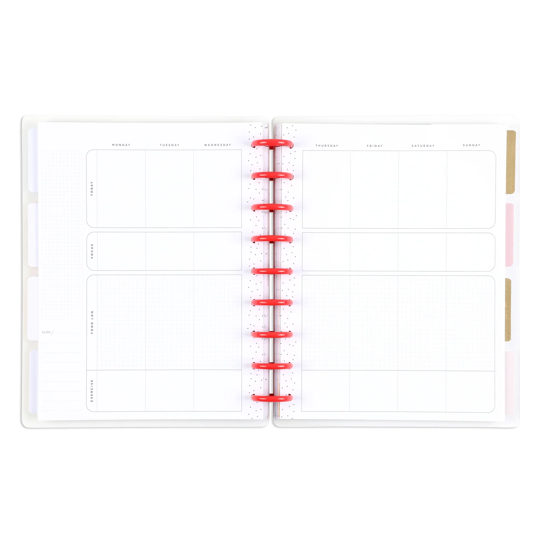 Undated Fitness All Stars Happy Planner - Classic Fitness Layout - 12 Months - Image 7