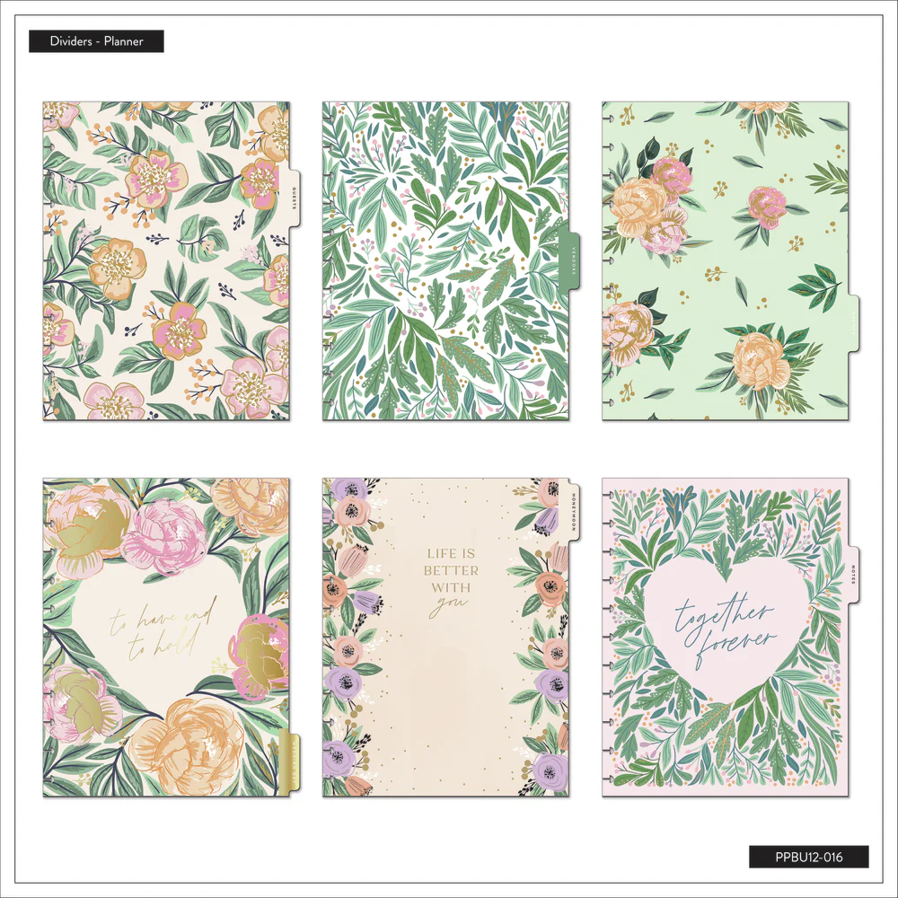 Undated Garden Wedding Planner - Big Wedding Layout - 12 Months - Image 9