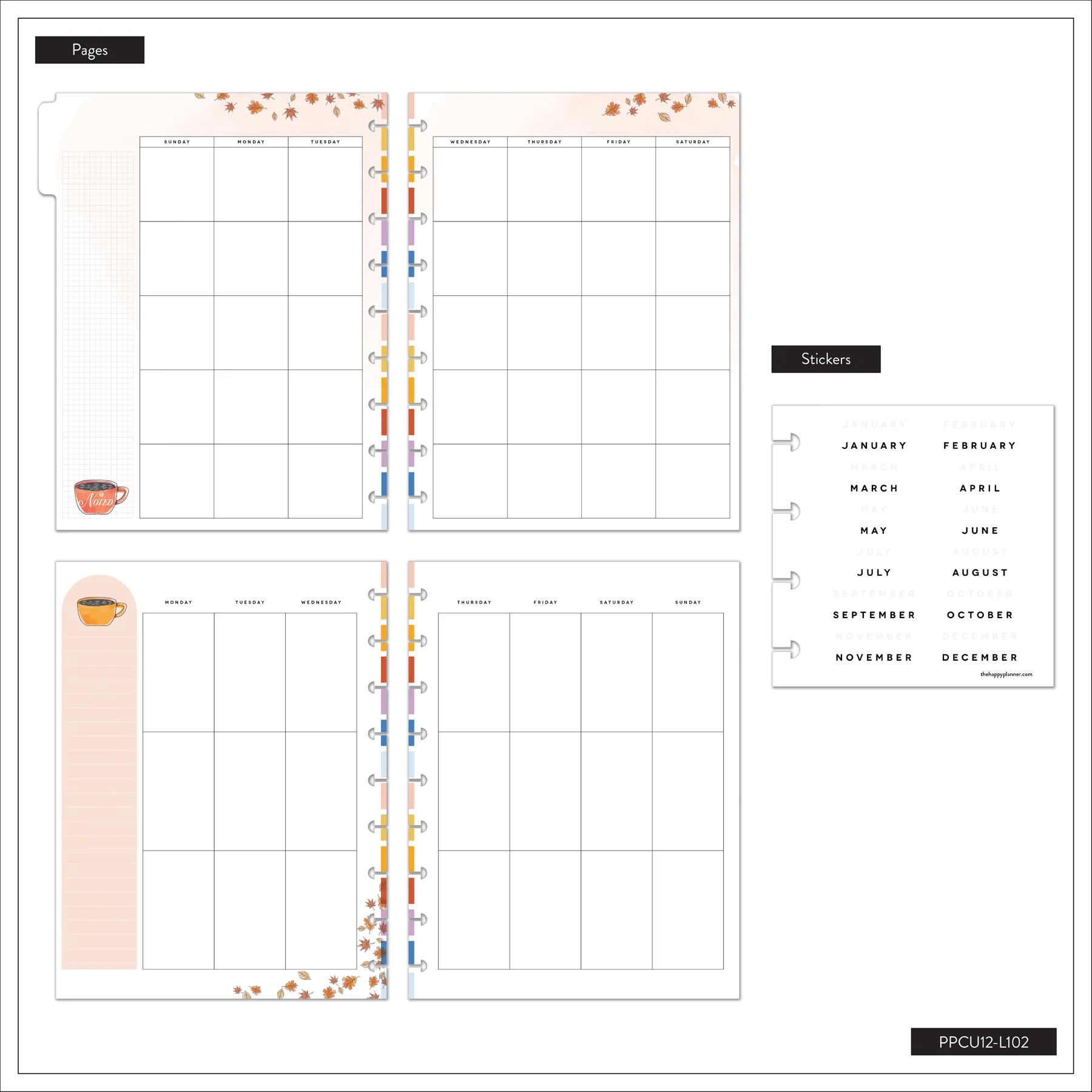 Undated Gilmore Girls Customizable Planner - Classic Vertical Layout - 12 Months - Image 12
