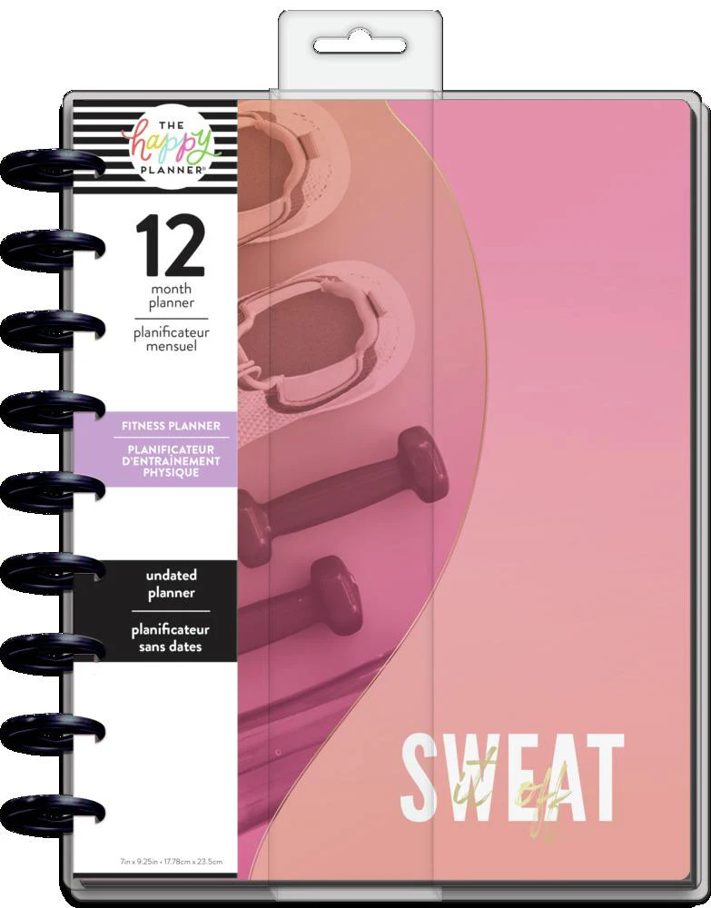 Undated Go the Distance Classic Fitness Happy Planner - 12 Months - Image 7