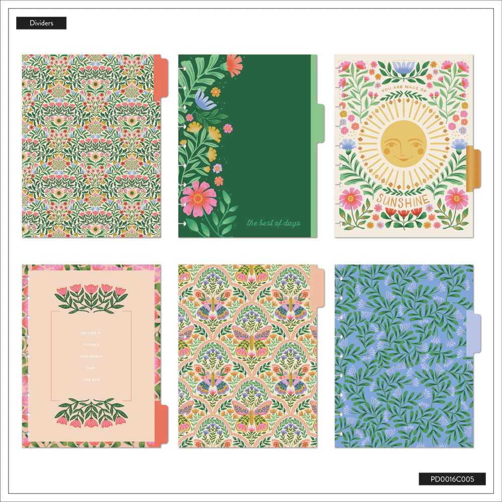 Undated Golden Meadow Customizable Planner - Classic Productivity Layout - 12 Months - Image 10