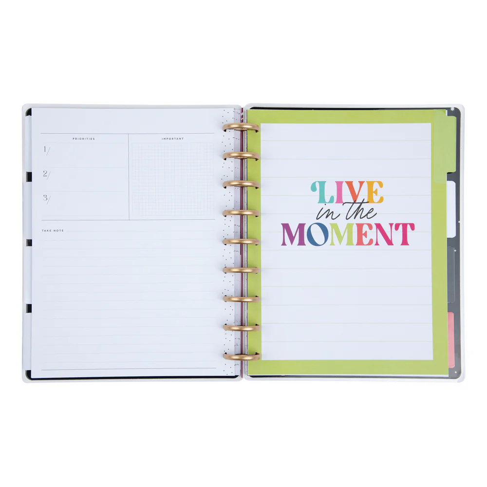 Undated Happy Brights Happy Planner - Classic Dashboard Layout - 12 Months - Image 2