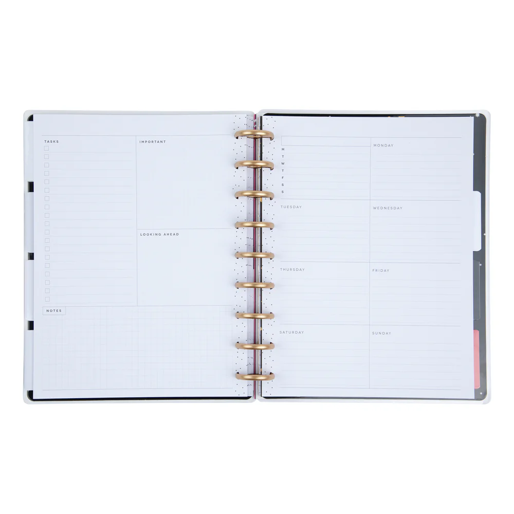 Undated Happy Brights Happy Planner - Classic Dashboard Layout - 12 Months - Image 5