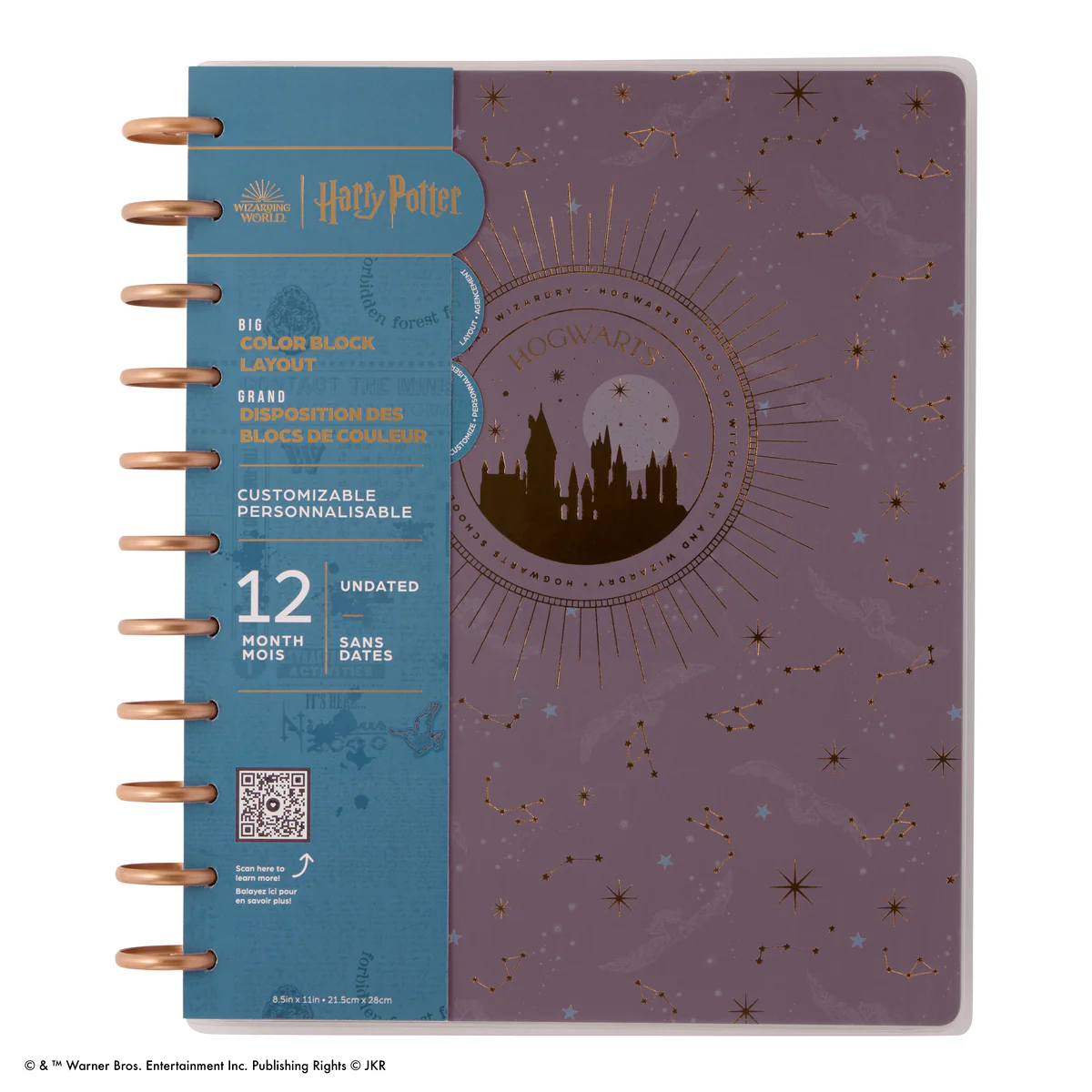 Undated Harry Potter Customizable Planner - Big Color Block Layout - 12 Months - Image 11