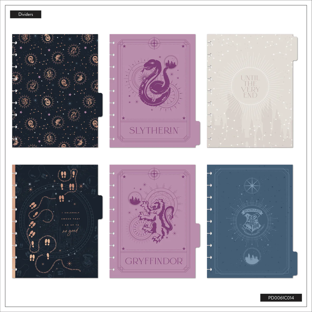 Undated Harry Potter Customizable Planner - Classic Dashboard Layout - 12 Months - Image 6