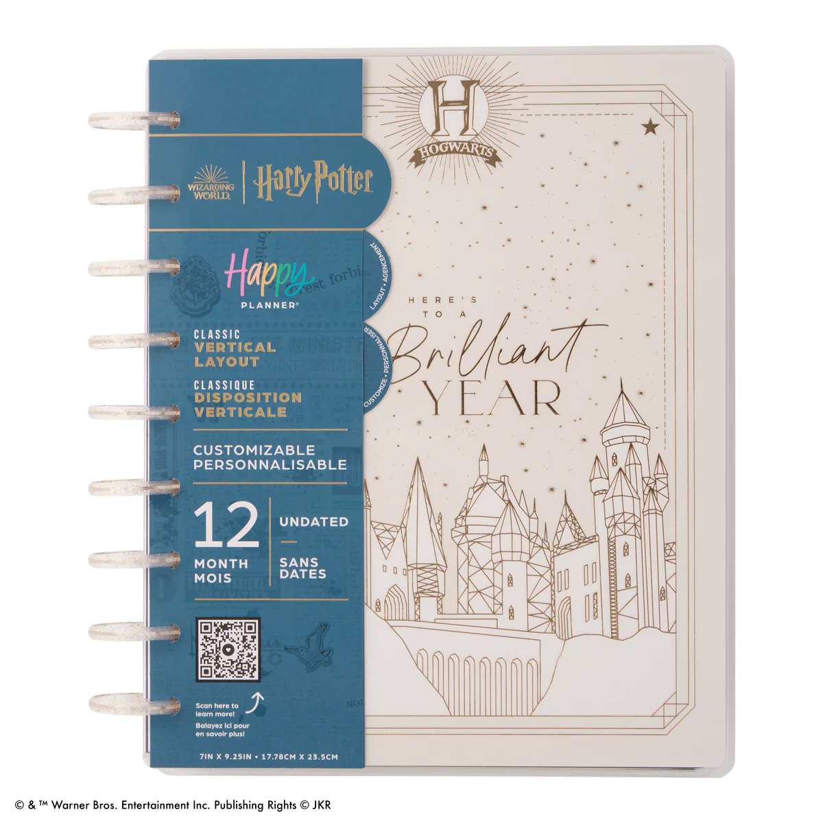 Undated Harry Potter Customizable Planner - Classic Vertical Layout - 12 Months - Image 12