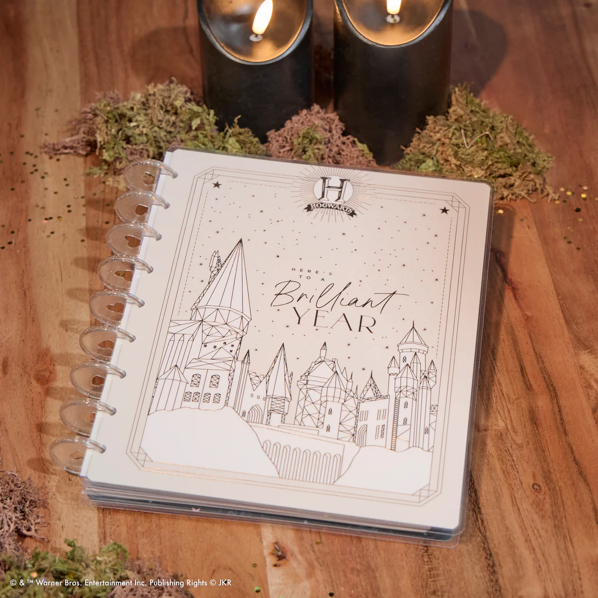 Undated Harry Potter Customizable Planner - Classic Vertical Layout - 12 Months - Image 4