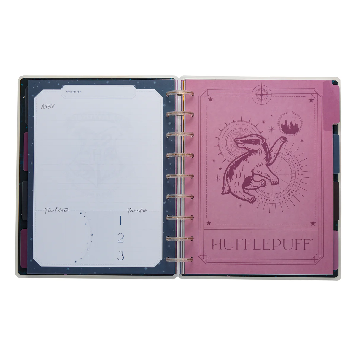 Undated Harry Potter Customizable Planner - Classic Vertical Layout - 12 Months - Image 6