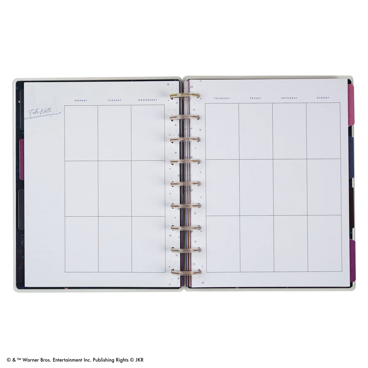 Undated Harry Potter Customizable Planner - Classic Vertical Layout - 12 Months - Image 8