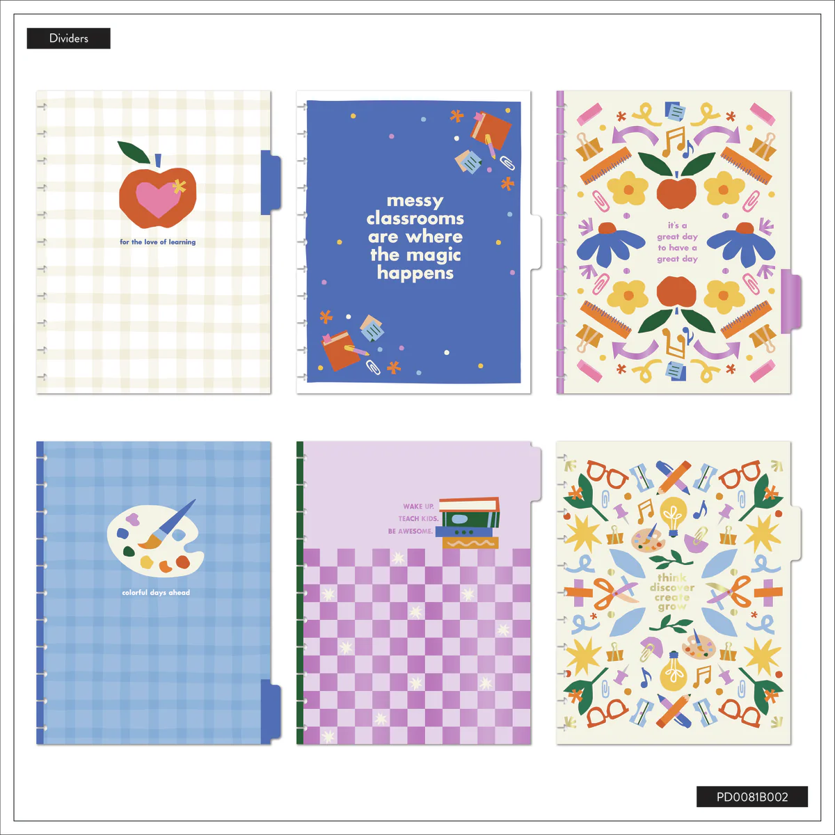 Undated Heart Work Customizable Teacher Planner - Big Teacher Layout - 12 Months - Image 14