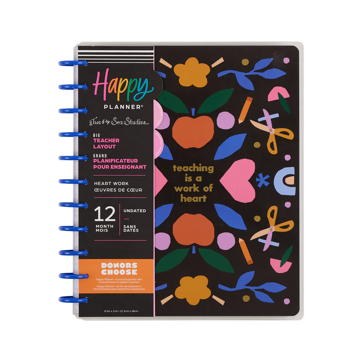 Undated Heart Work Customizable Teacher Planner - Big Teacher Layout - 12 Months - Image 17