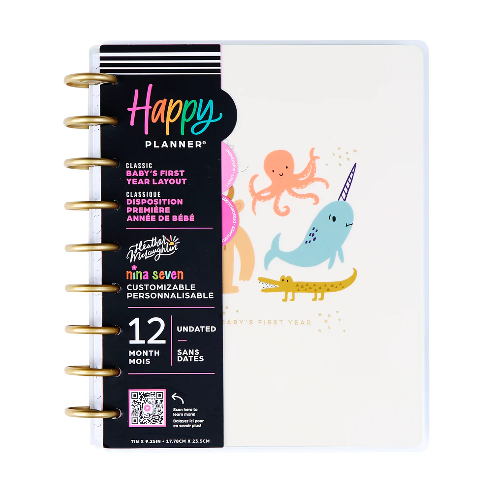 Undated Hello Little One Baby Planner - Classic Baby's First Year Layout - 12 Months - Image 11