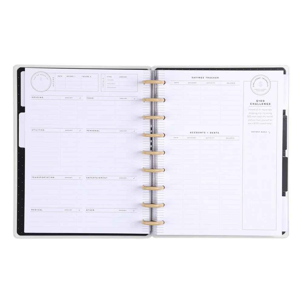 Undated Hello Savings Classic Budget Happy Planner - 12 Months - Image 4