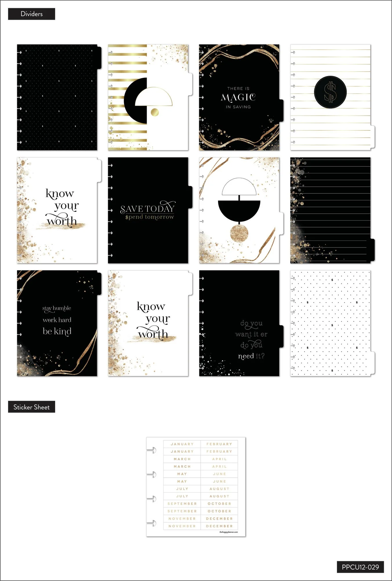 Undated Hello Savings Classic Budget Happy Planner - 12 Months - Image 9