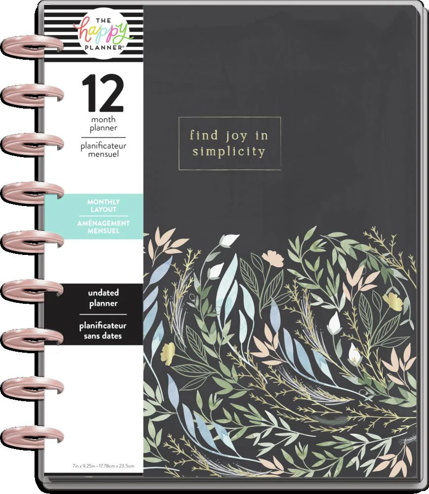 Undated Homebody Classic Monthly Happy Planner - 12 Months - Image 7