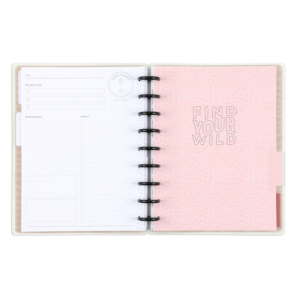 Undated Kind & Wild Happy Planner - Classic Daily Layout - 4 Months - Image 2