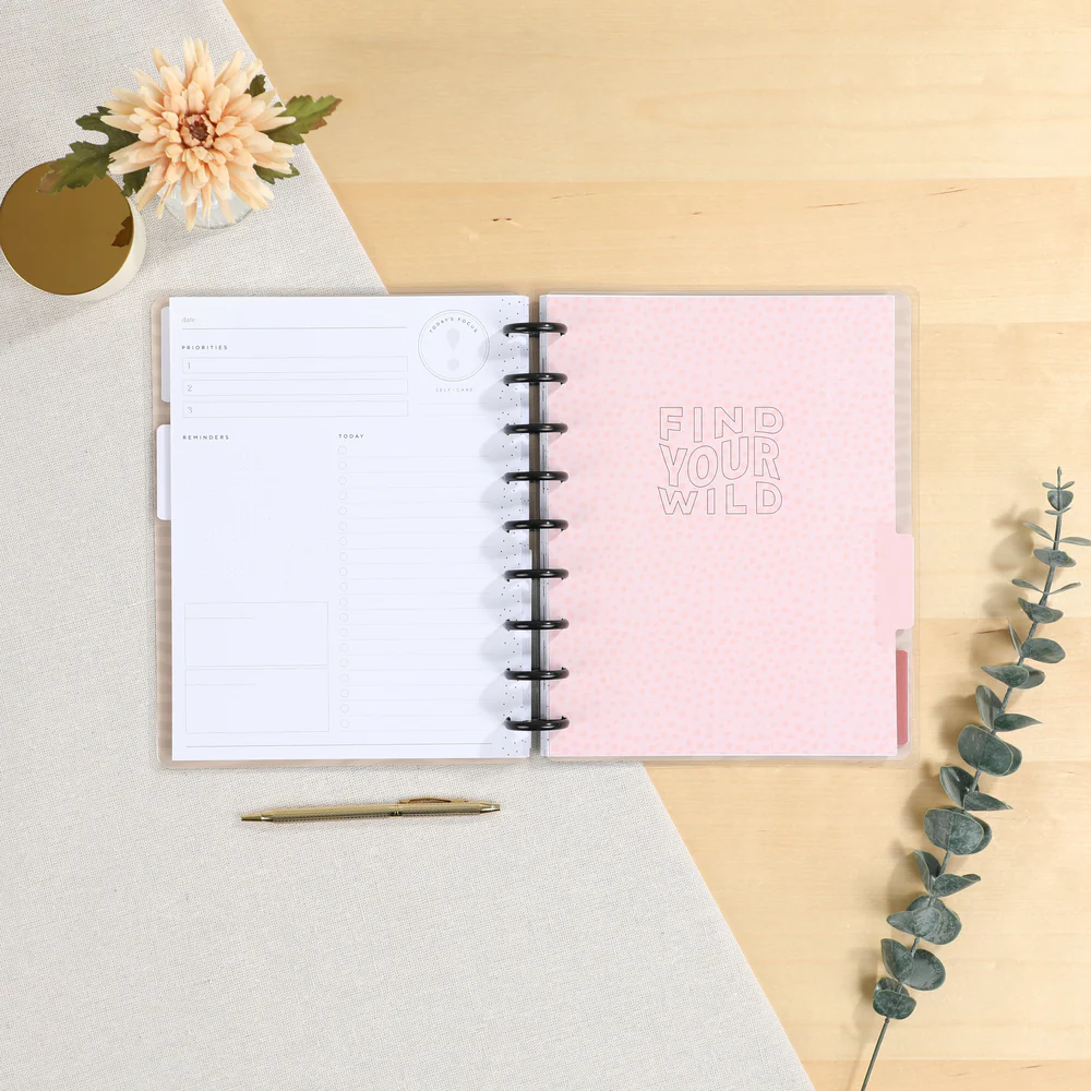 Undated Kind & Wild Happy Planner - Classic Daily Layout - 4 Months - Image 4