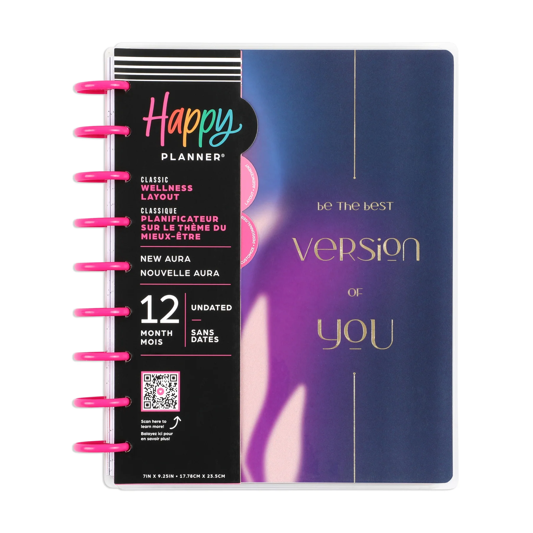 Undated New Aura Happy Planner - Classic Wellness Layout - 12 Months - Image 10