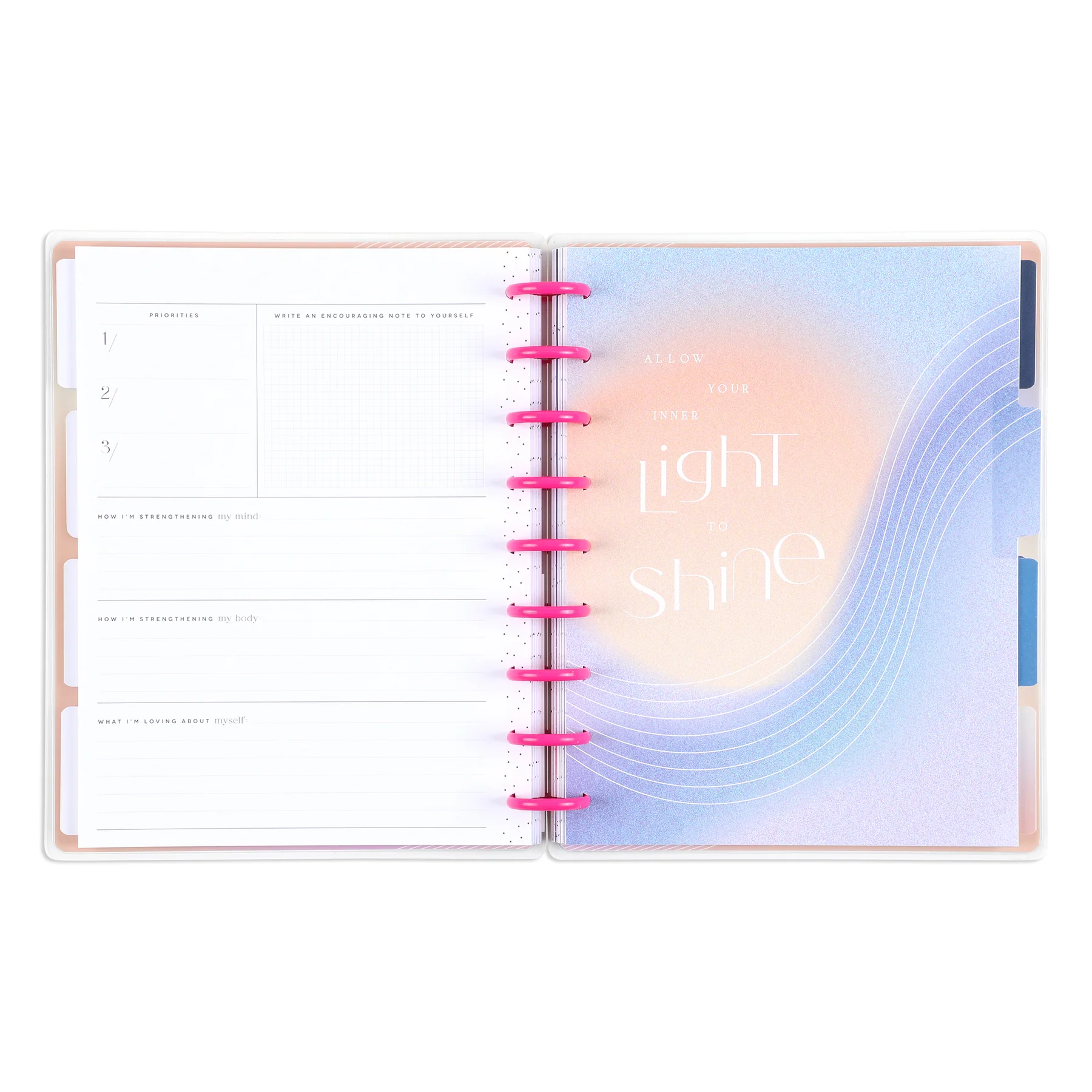 Undated New Aura Happy Planner - Classic Wellness Layout - 12 Months - Image 2
