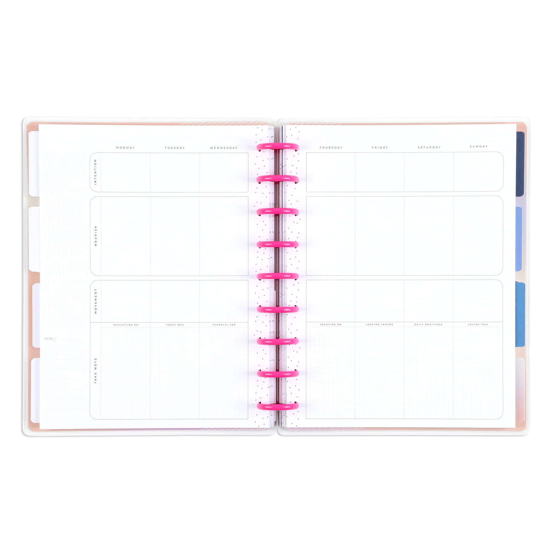Undated New Aura Happy Planner - Classic Wellness Layout - 12 Months - Image 6