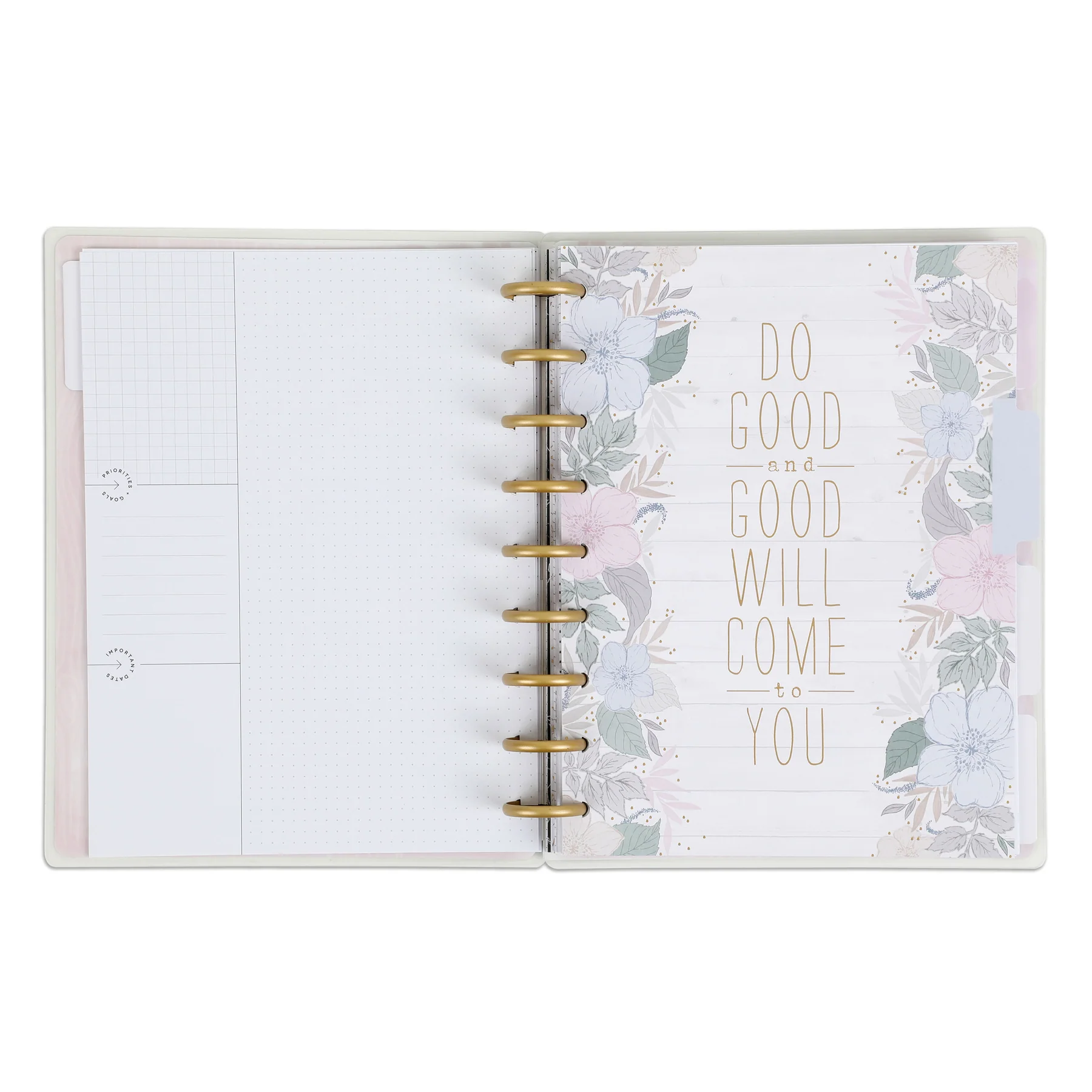 Undated New Beginnings Happy Planner - Classic Vertical Layout - 12 Months - Image 2