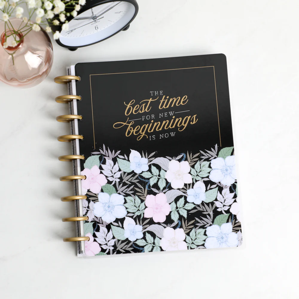 Undated New Beginnings Happy Planner - Classic Vertical Layout - 12 Months - Image 4