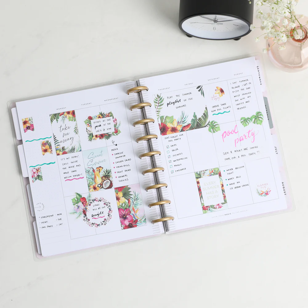 Undated New Beginnings Happy Planner - Classic Vertical Layout - 12 Months - Image 6