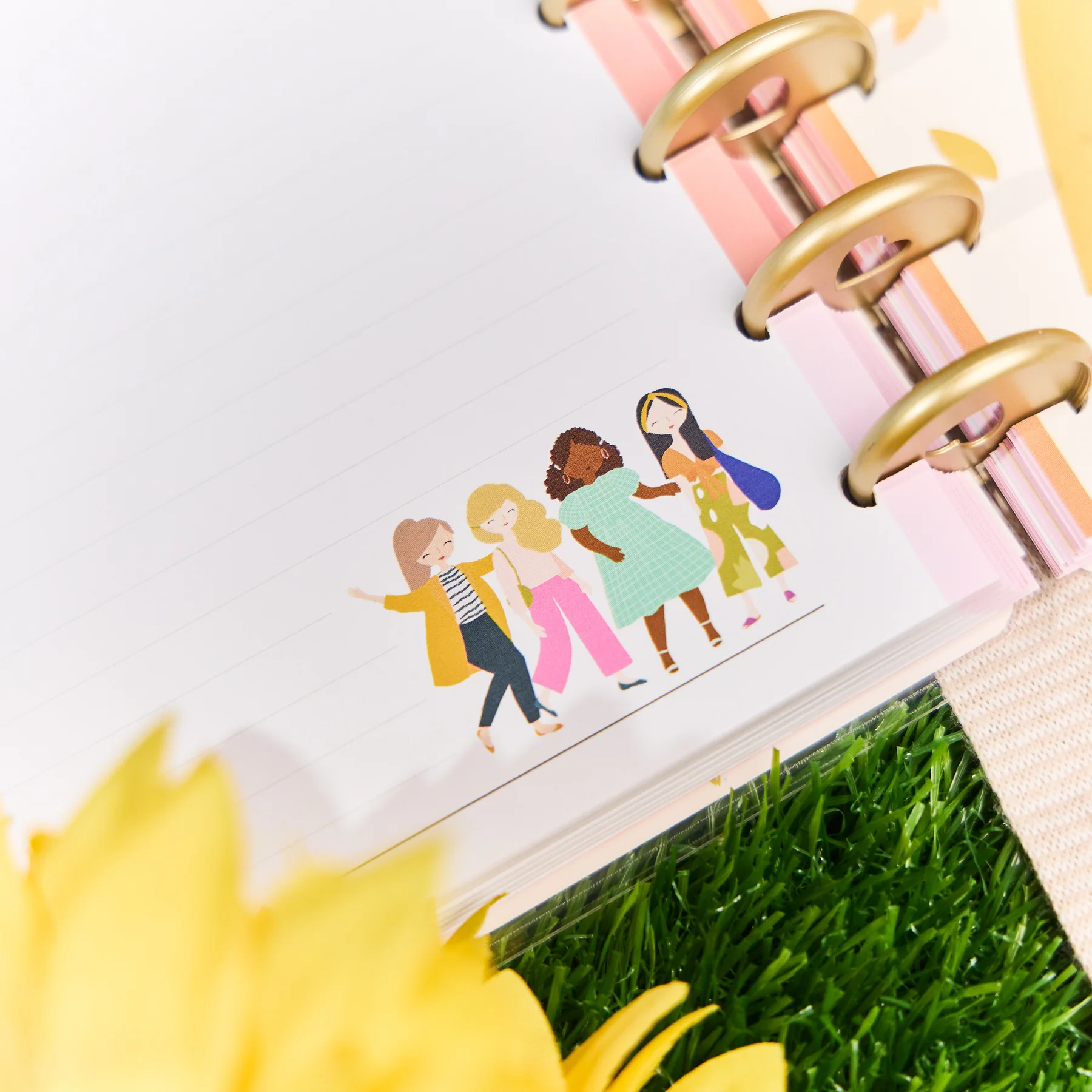 Undated OG Seasonal Squad Goals Customizable Planner - Classic Vertical Planner - 12 Months - Image 14