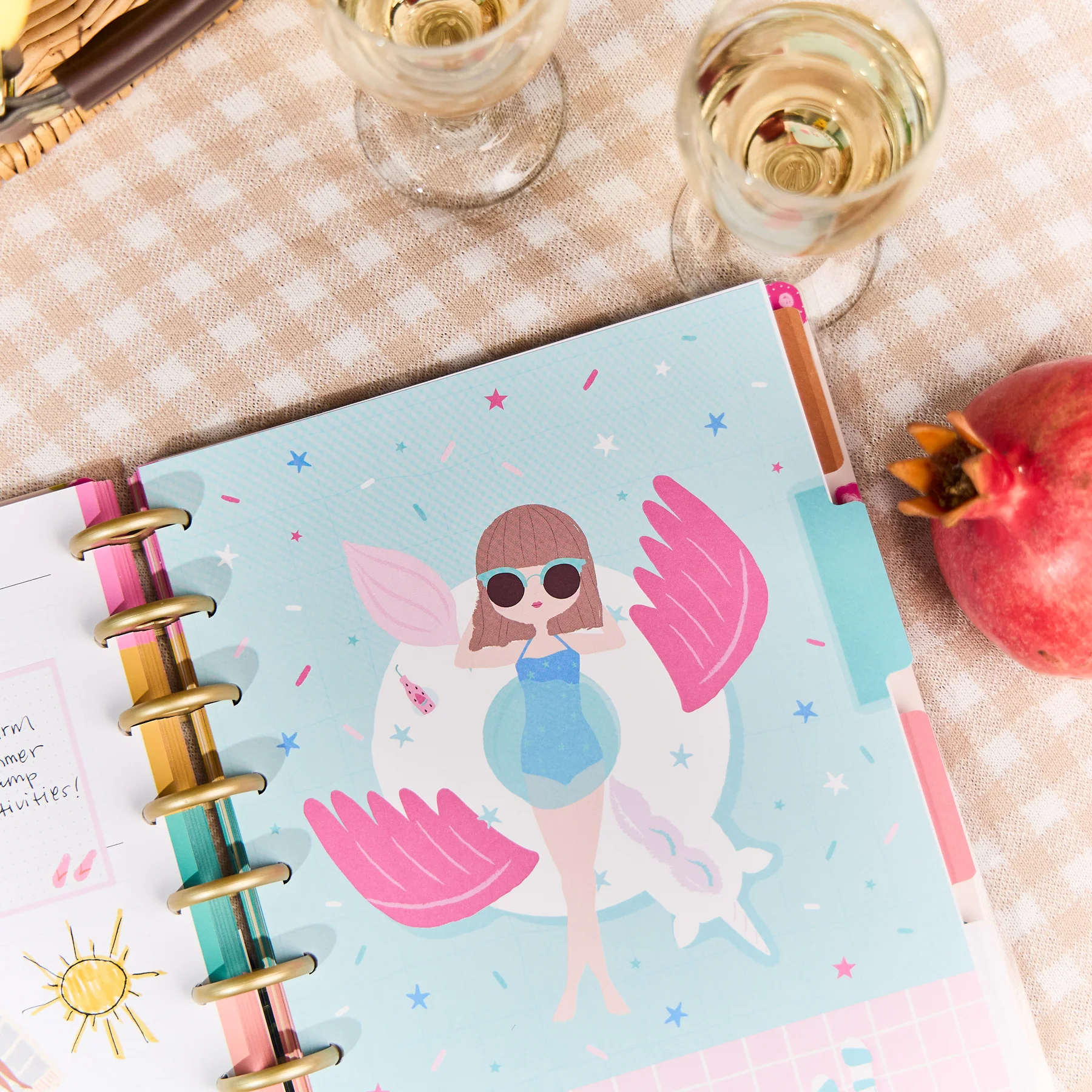 Undated OG Seasonal Squad Goals Customizable Planner - Classic Vertical Planner - 12 Months - Image 4