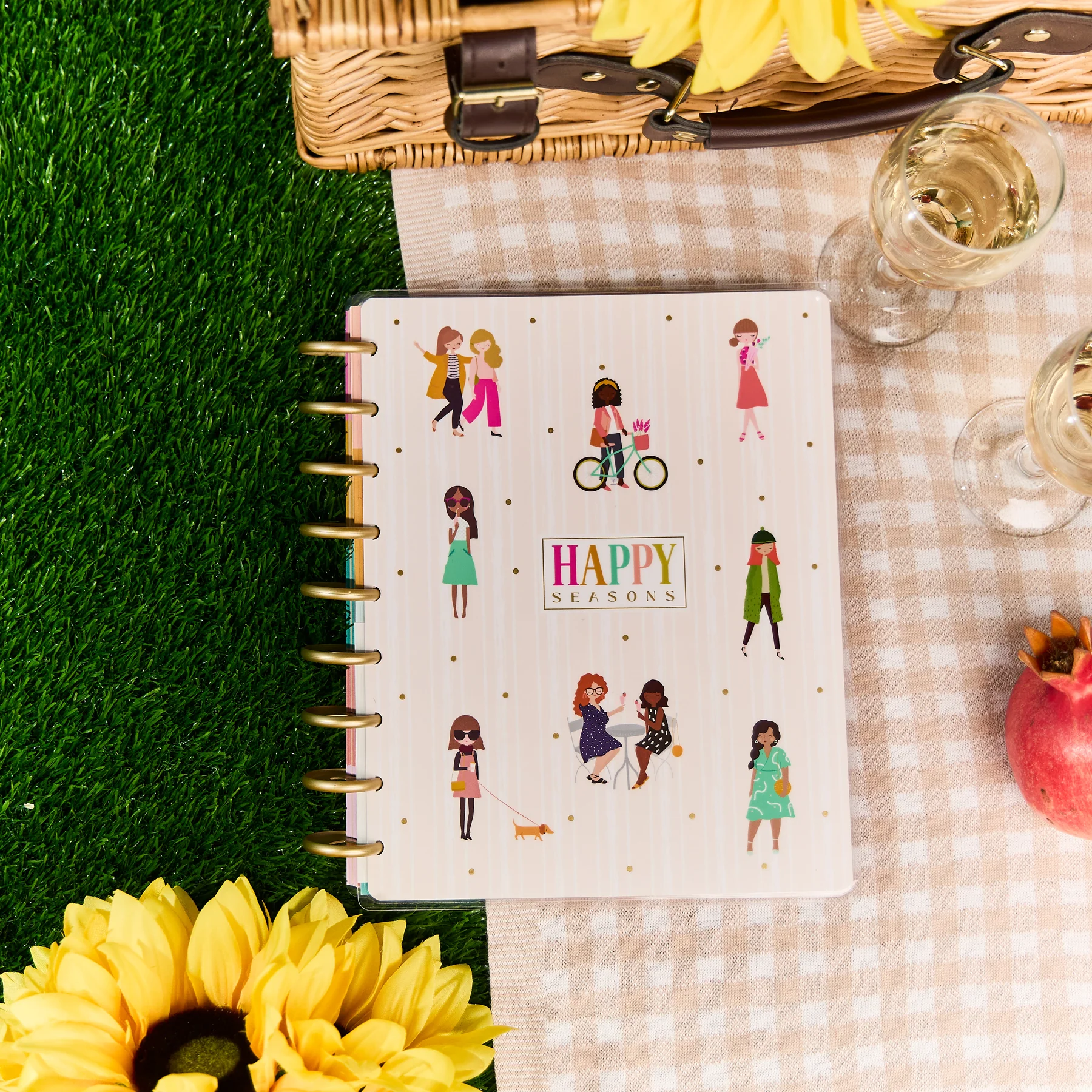 Undated OG Seasonal Squad Goals Customizable Planner - Classic Vertical Planner - 12 Months - Image 5