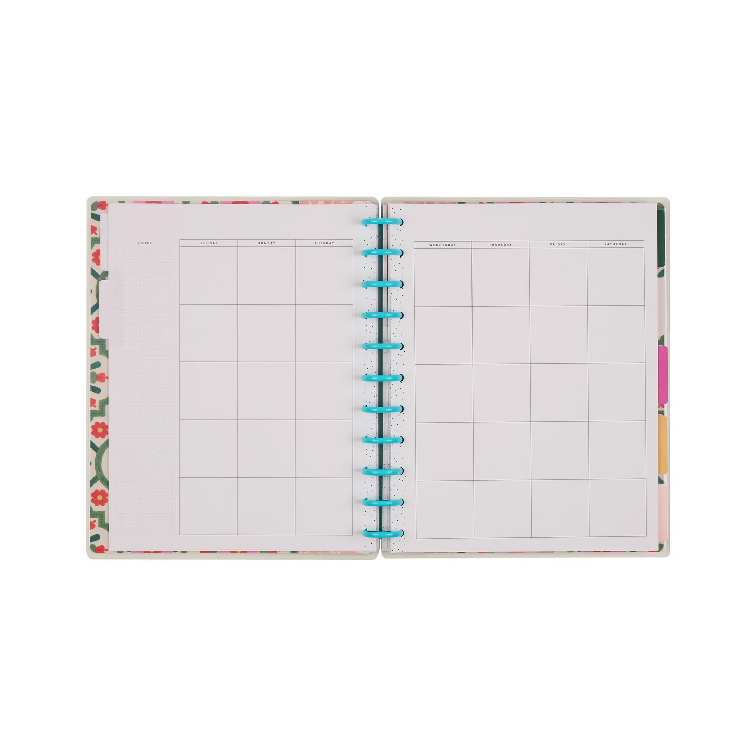 Undated Palm Beach Customizable Planner - Big Horizontal Layout - 12 Months - Image 11