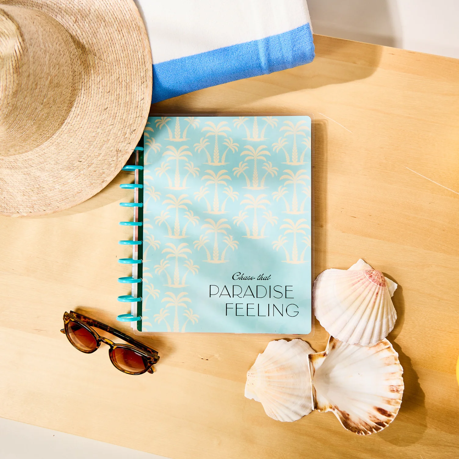 Undated Palm Beach Customizable Planner - Big Horizontal Layout - 12 Months - Image 8