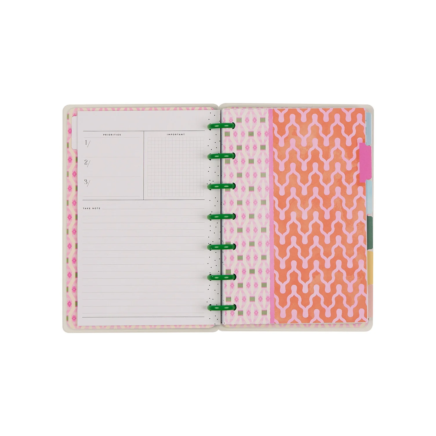 Undated Palm Beach Customizable Planner - Mini Checklist Layout - 12 Months - Image 10