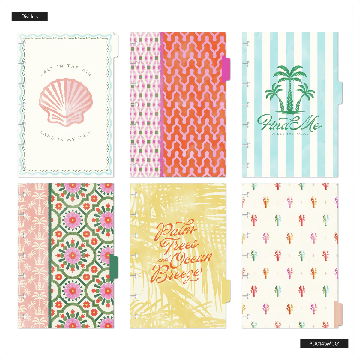 Undated Palm Beach Customizable Planner - Mini Checklist Layout - 12 Months - Image 13