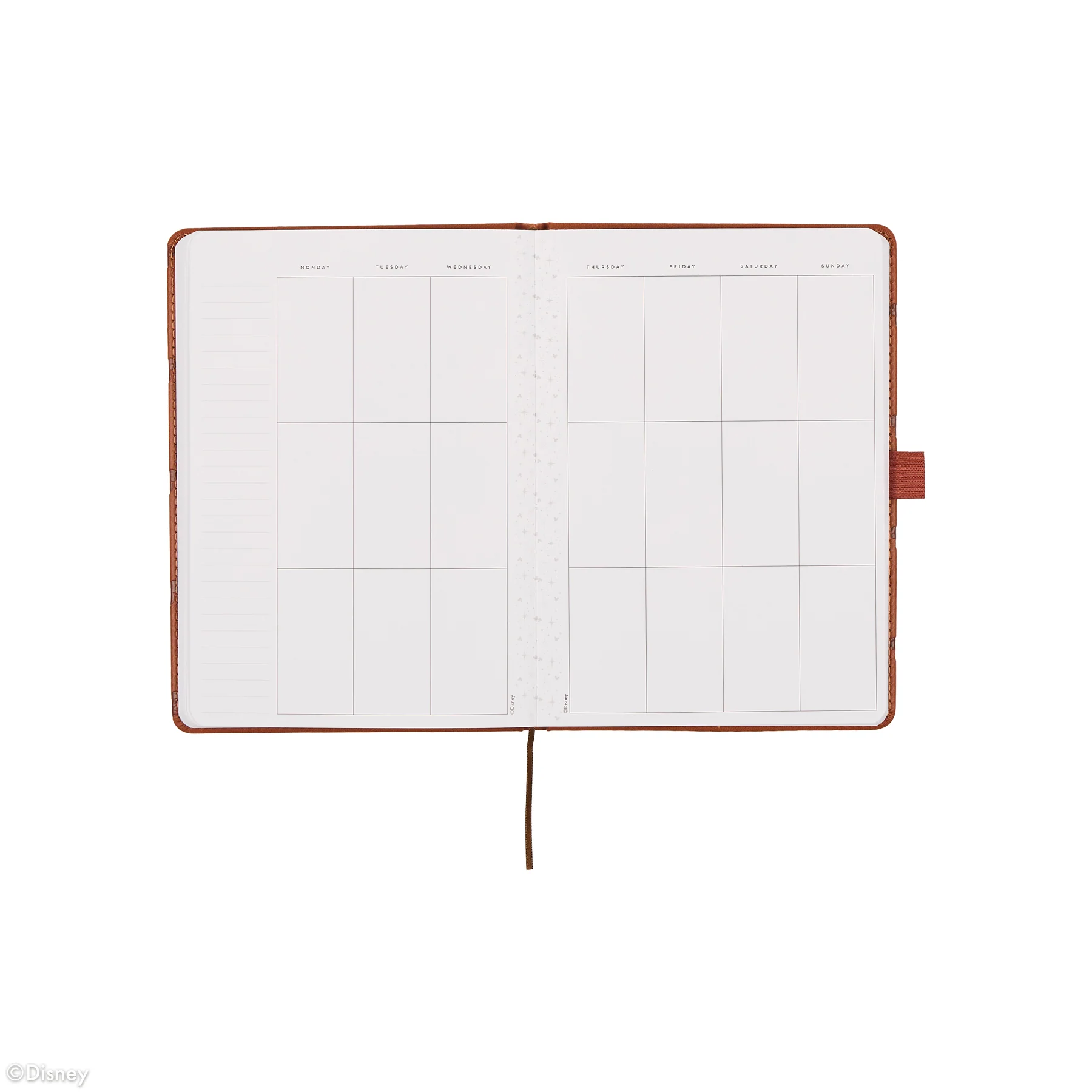 Undated Premium Camel Disney Mickey Mouse Book Bound Planner - SMALL VERTICAL LAYOUT - 12 MONTHS - Image 12