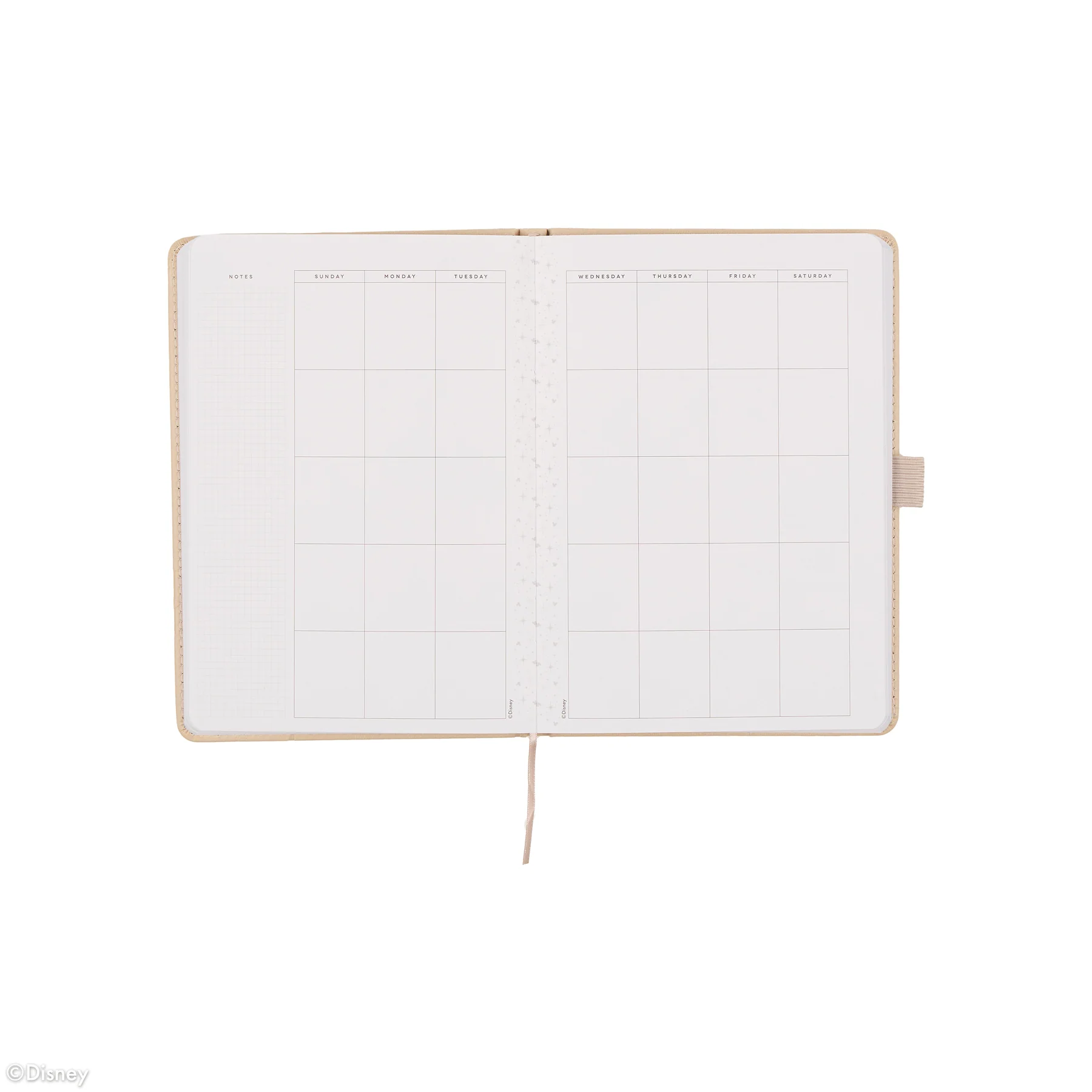 Undated Premium Ivory Disney Mickey Mouse Book Bound Planner - Small Dashboard Layout - 12 Months - Image 12