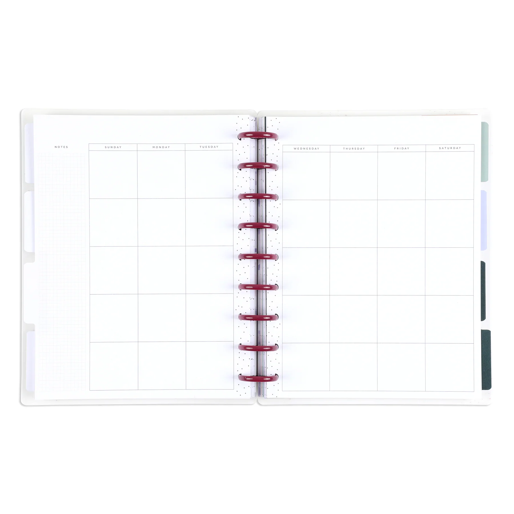 Undated Pressed & Painted Frosted Happy Planner - Classic Vertical Layout - 12 Months - Image 6