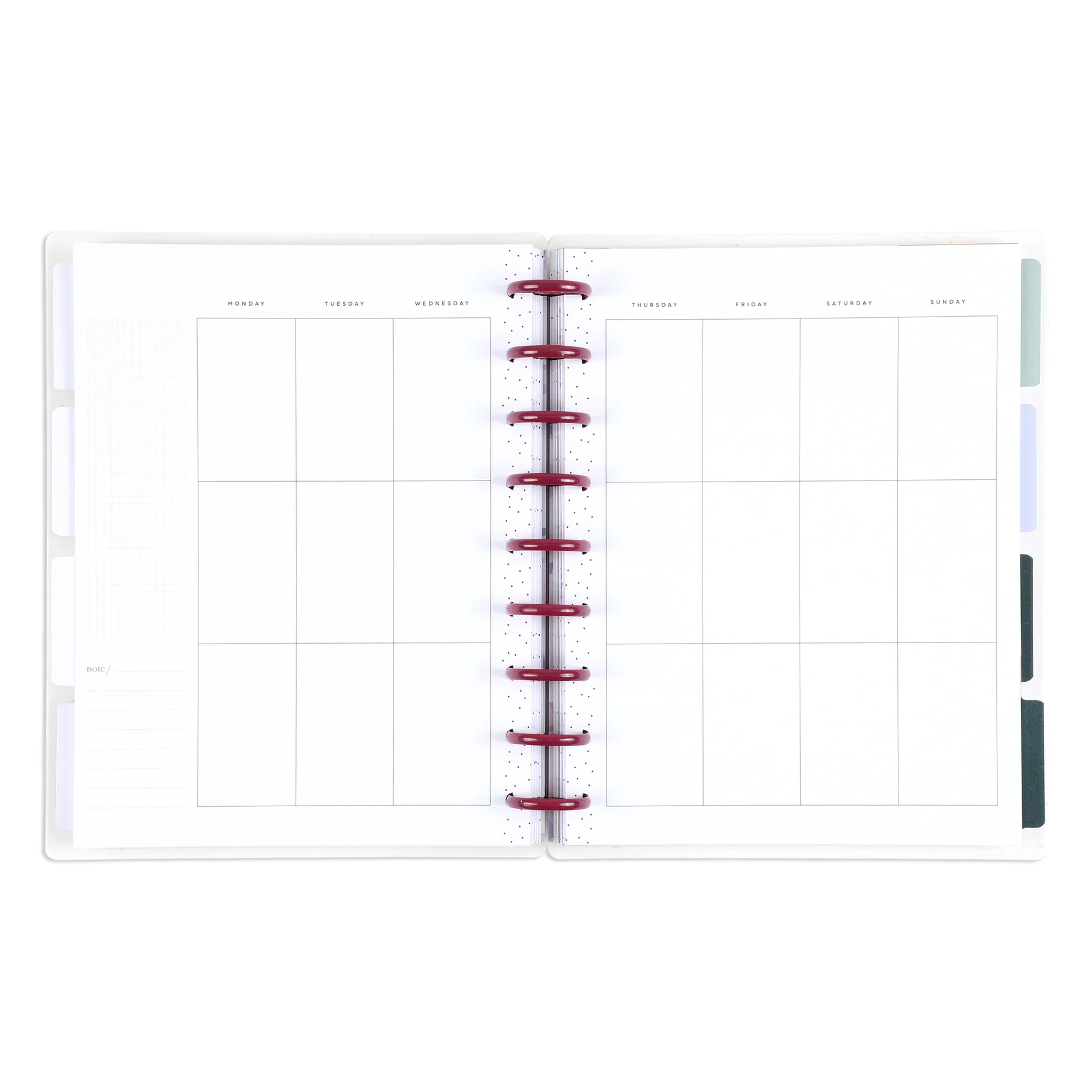 Undated Pressed & Painted Frosted Happy Planner - Classic Vertical Layout - 12 Months - Image 7