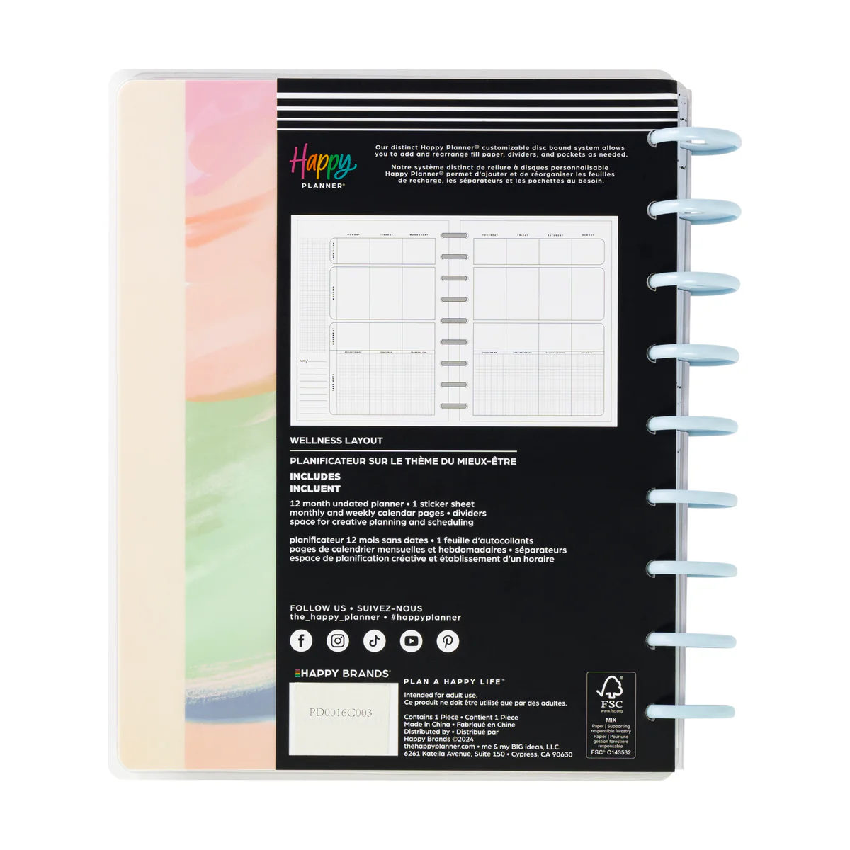 Undated Radiant Soul Customizable Wellness Planner - Classic Wellness Layout - 12 Months - Image 13