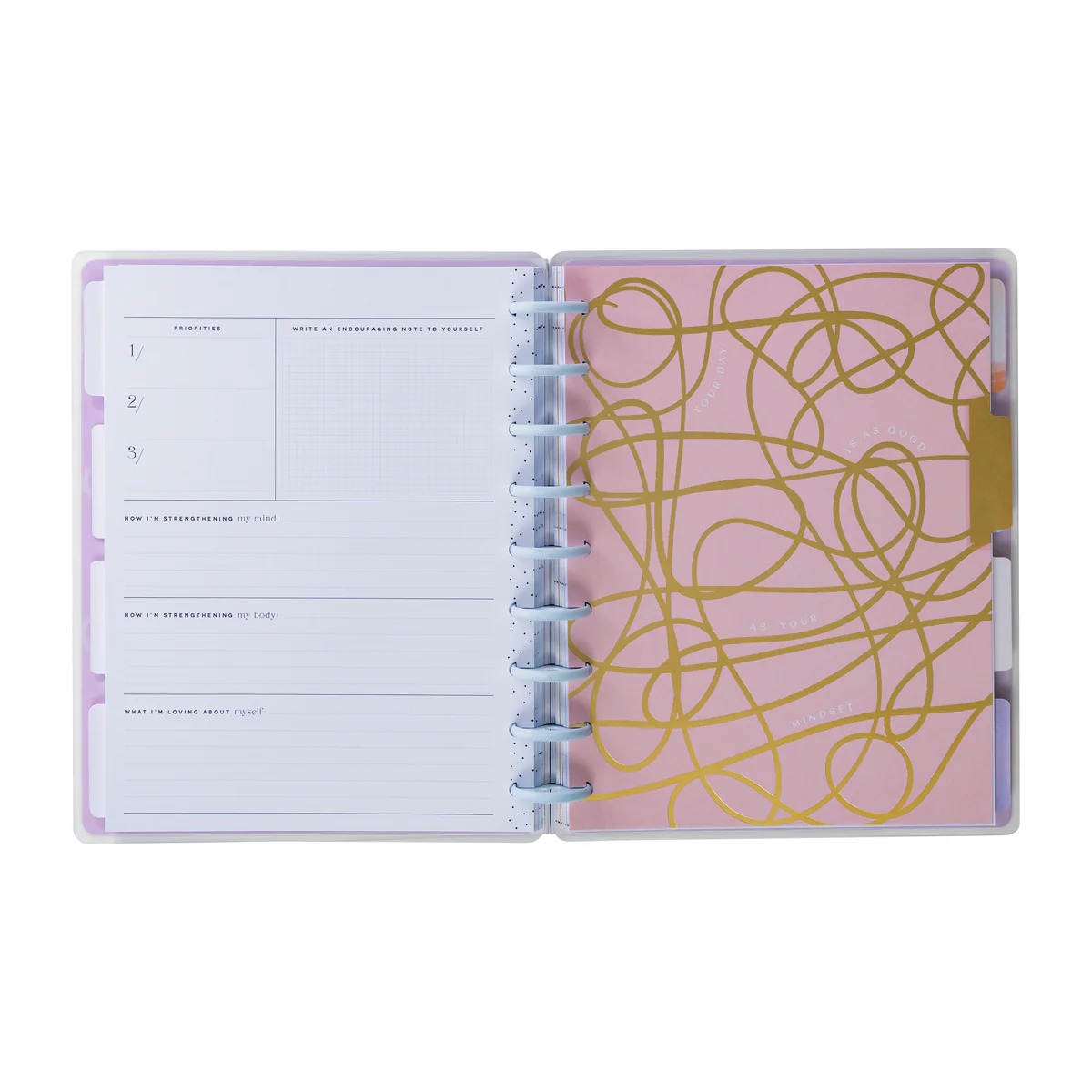 Undated Radiant Soul Customizable Wellness Planner - Classic Wellness Layout - 12 Months - Image 5